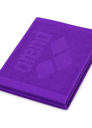 Полотенце arena jacquard хлопок, размер 100х50см., фиолетовый (009049-990)