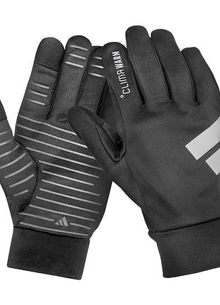 Рукавички для тренувань adidas outdoor, xl (обхват 23-24.5 см), дихаючі, чорні, для фітнесу та спорту (adgb-15074)