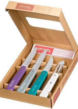 Набор ножей opinel les essentiels art deco vri inox