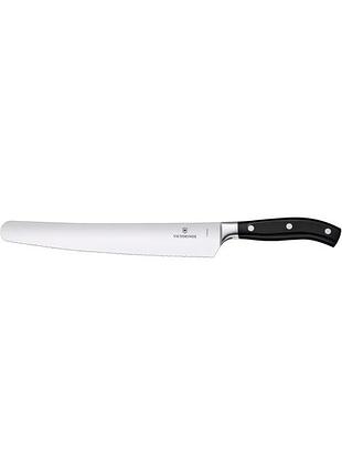 Ніж кухонний victorinox grand maitre bread 7.7433.26g serrated black