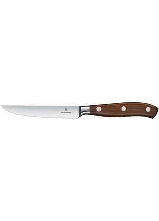 Ніж кухонний victorinox grand maitre wood steak 7.7200.12wg