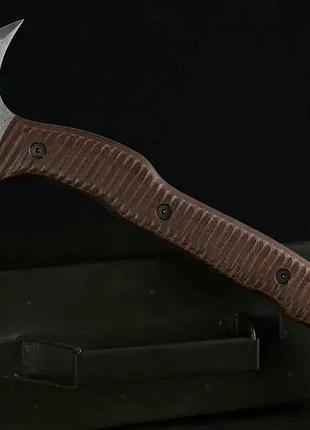 Топор ancientsmithy tactical tomahawk "wendigo" polymer composite handle 4
