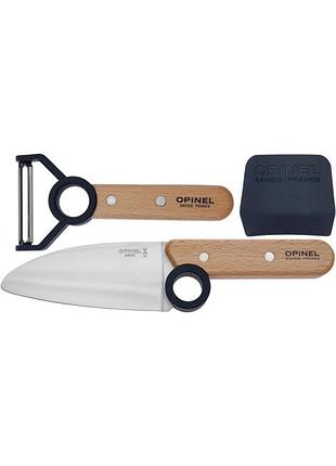 Набор ножей opinel le petite chef black vri inox