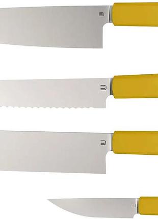 Набор кухонных ножей butterfork purest set yellow