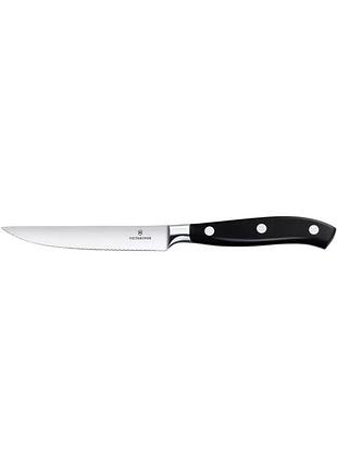 Ніж кухонний victorinox grand maitre tomato&steak 7.7203.12wg black