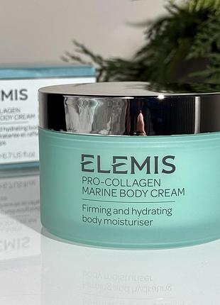 Крем для упругости и гладкости тела elemis pro-collagen marine body cream 200 ml