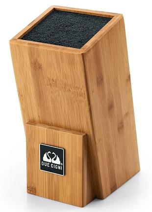 Подставка due cigni wooden block bamboo