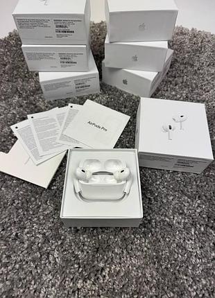 Беспроводные наушники airpods pro 2 с активным шумоподавлением / наушники аир удс 2 белые новые