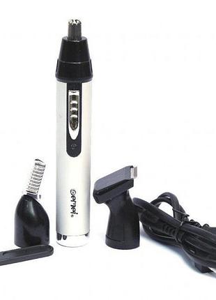 Триммер gemei gm-3107 3 в 1 для бороды, бровей, ушей