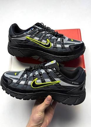 Кросівки чорні nike p-6000 initiator чоловічі спортивні