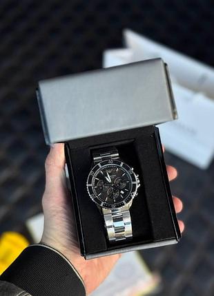 Чоловічий годинник armani — стильний металевий годинник преміум якості/годинник на руку чоловічий армані