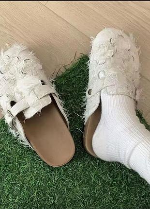 Сабо с бахромой