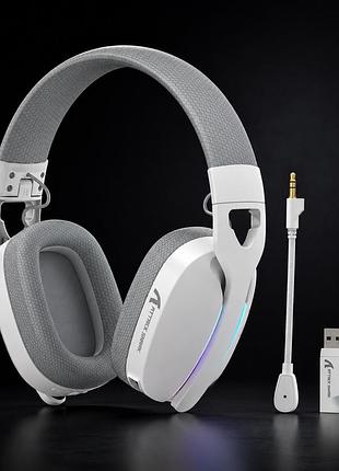 Беспроводные игровые наушники attack shark l90 white