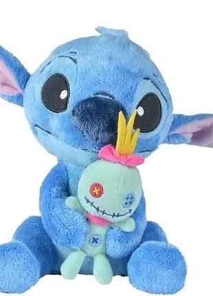 М'яка іграшка simba disney stitch with scrump (стіч зі скрамп), 25 см