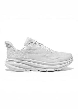 Женские кроссовки hoka clifton 9 wide белый 44 размер