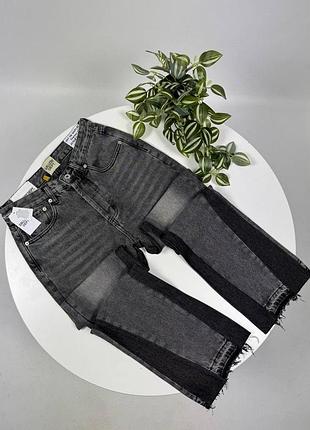 Джинси чоловічі gallery dept чорні градієнтні /джинси чоловічі галері депт