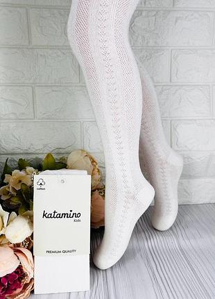 Колготи для дівчинки однотонні турецькі тм katamino 128-134 / 8-9 років
