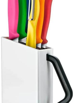 Набор ножей victorinox swissclassic utility block 6.7127.6l14