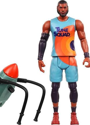 Фігурка space jam: a new legacy baller action figure леброн джеймс з аксесуаром, 13 см