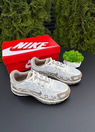 Кросівки найк п6000 бежеві кросівки жіночі nike p6000 весняні кросівки найк зі сіткою