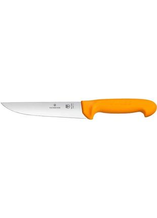 Ніж кухонний victorinox swibo butcher wide 5.8421.16 yellow