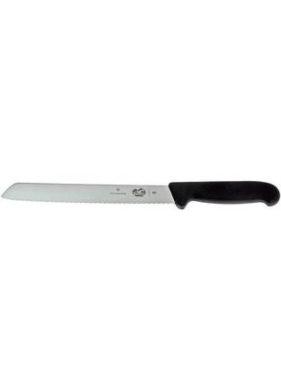Ніж кухонний victorinox fibrox bread 5.2533.21 black