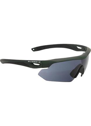 Окуляри захисні swiss eye nighthawk olive