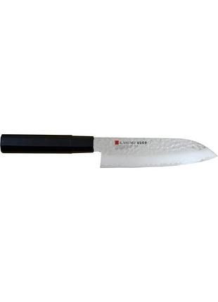 Ніж кухонний kasumi kuro santoku 165 мм
