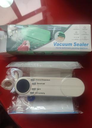 Аккумуляторный вакуумный упаковщик vacuum sealer
