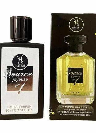 Парфум hayari parfums source joyeuse no1 тестер 60 мл
