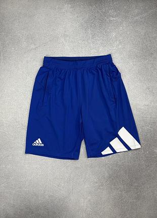 Adidas performance primegreen aeroready шорти сині спортивні з кишенями s оригінальні h08755