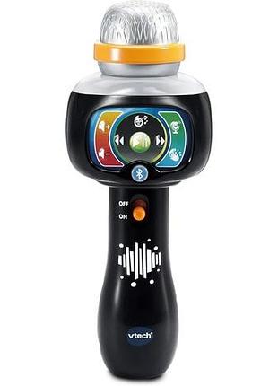 Детский музыкальный микрофон vtech singing sounds microphone с bluetooth, световыми эффектами и изменением голоса