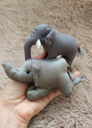 Маленькие игрушки слон слоники коллекционные animals
