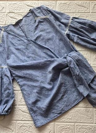 Блуза с zara кружевом