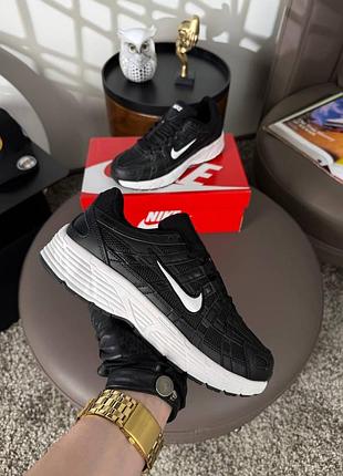 Женские кроссовки nike p-6000 black white 37-38-39-40-41