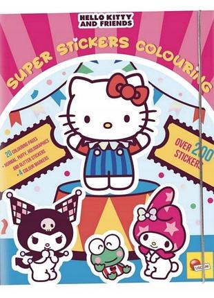 Розмальовка hello kitty – книжка-розмальовка для дітей