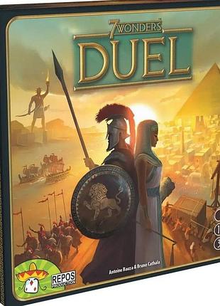 Настільна гра 7 wonders duel (7 чудес: дуель) французькою мовою для 2 гравців