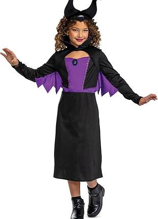 Детский карнавальный костюм disney малефисента (maleficent) – платье с рожками, 109–123 см (5–6 лет)