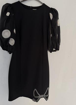 Маленька чорна сукня, жіноча. розміри: eur (38); d/ch (36); uk (10). chilia. 100% polyester