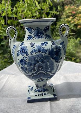 Вінтажна ваза delft blue