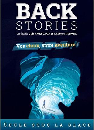 Настільна кооперативна гра back stories: seule sous la glace (сам наодинці під льодом) – пригодницький детектив, 1–6 гравців