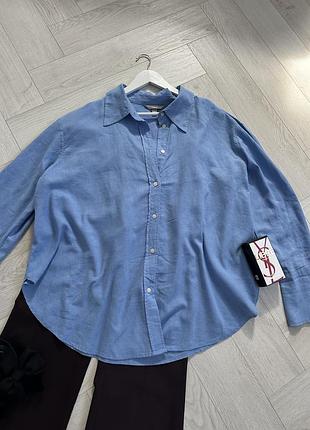 Красива сорочка льон віскоза фірми h&m