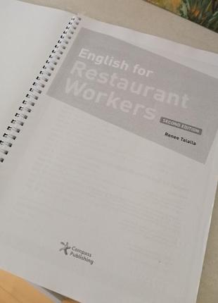 Англійська для працівників ресторану english for restaurant workers англійська|обмін|обмін3 фото