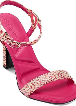 Босоніжки karl lagerfeld paris cybil teaberry. оригінал. з сша. нові