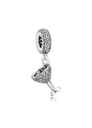 Серебряная подвеска-шарм пандора 791535cz