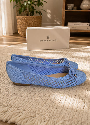 Балетки bandolino 43-44 р сетка плетенка