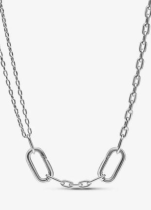 Серебряный колье