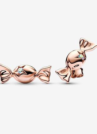 Серьги pandora "конфетки" 282638c01