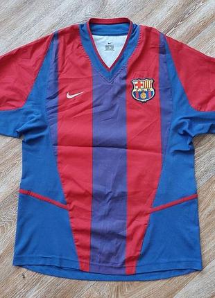 Футболка (футбольная форма) джерси nike barcelona 10 riquelme