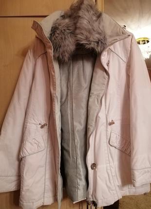 Куртка парку з капюшоном marks&spencer